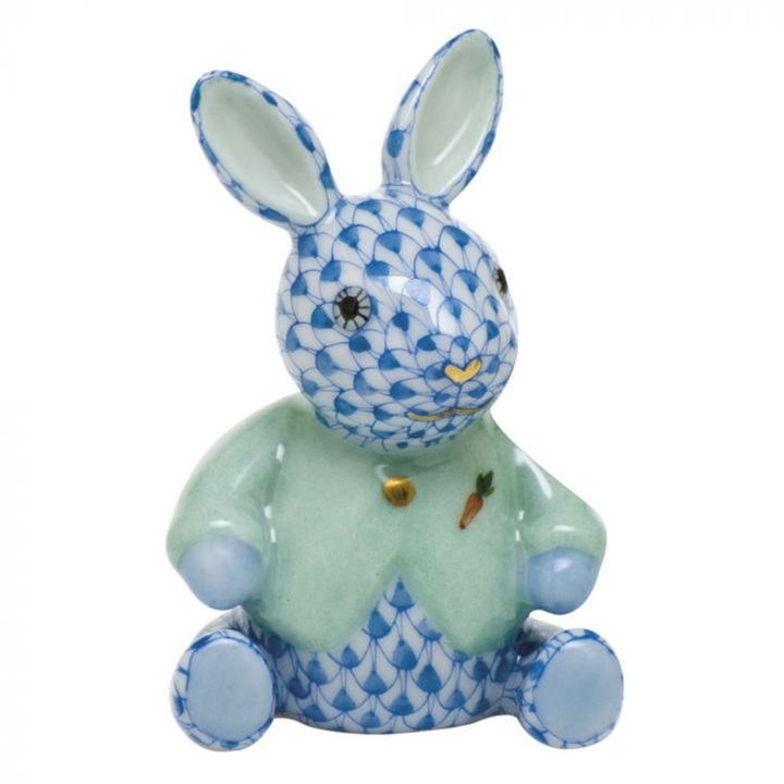 HEREND Sweater Bunny BLUE