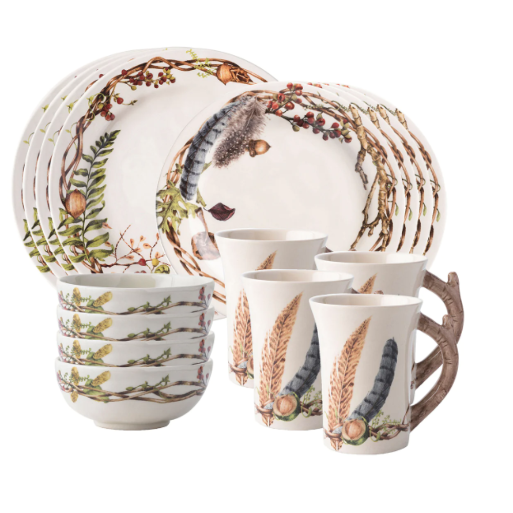 JULISKA Forest Walk 16 PC Place Setting (Online Only)