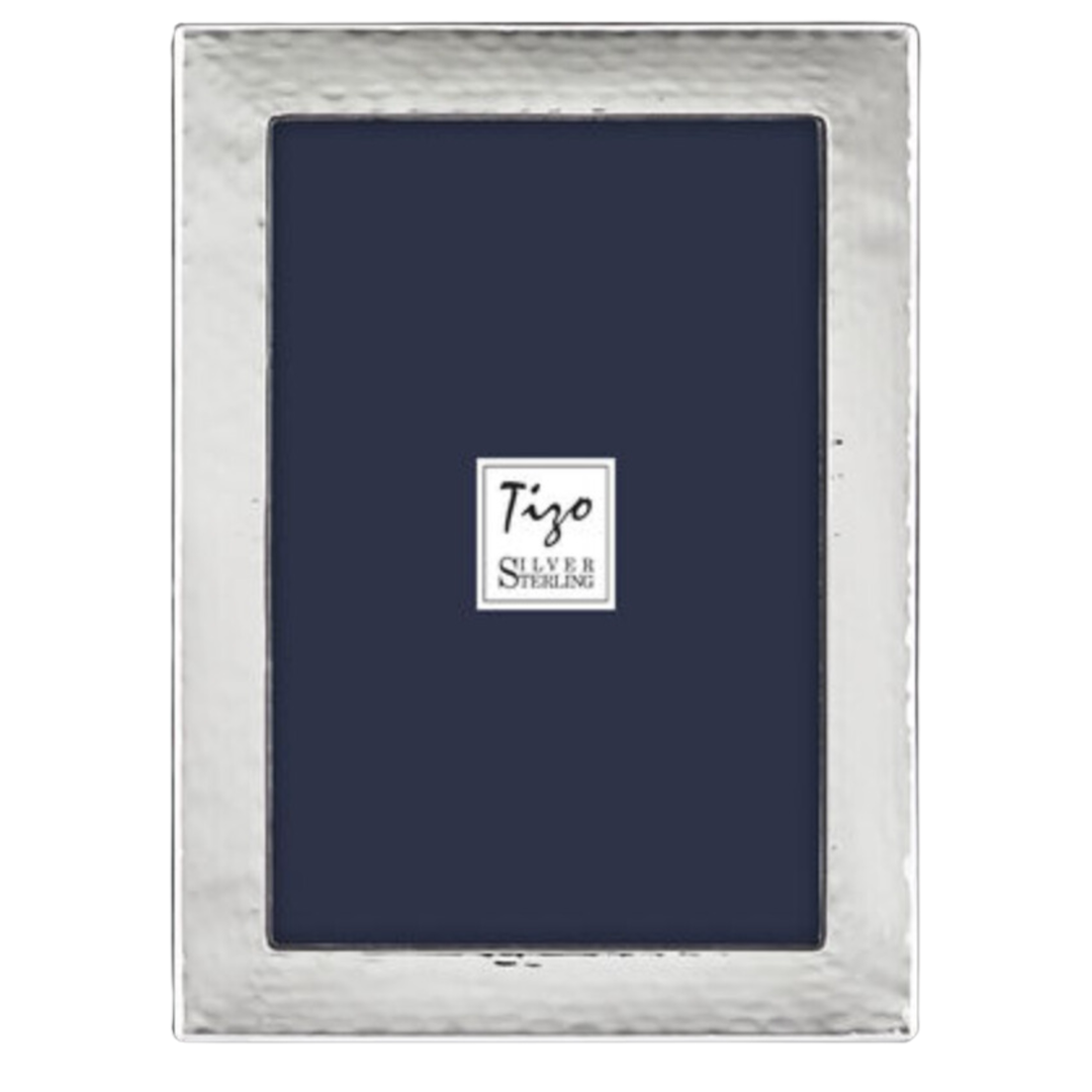 TIZO Hammered Sterling Frame 8" X 10"