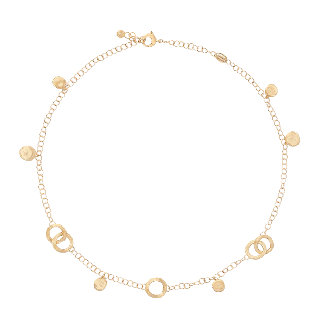 MARCO BICEGO Jaipur 18K Yellow Gold Link Charm Necklace Default Title