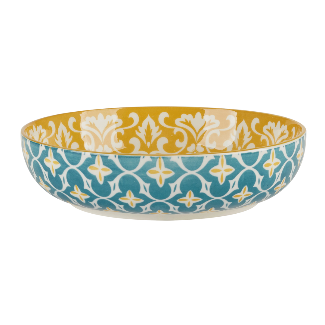 CERTIFIED INTERNATIONAL Panache Teal Soup Or Pasta Bowls