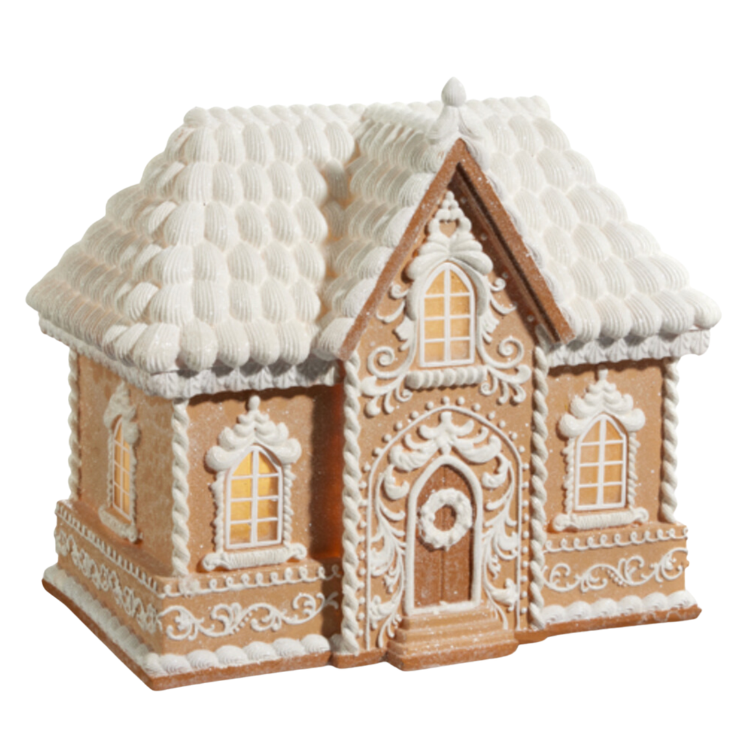 RAZ IMPORTS Lighted Gingerbread House