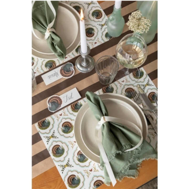 HESTER & COOK Heritage Turkey Meadow Placemats