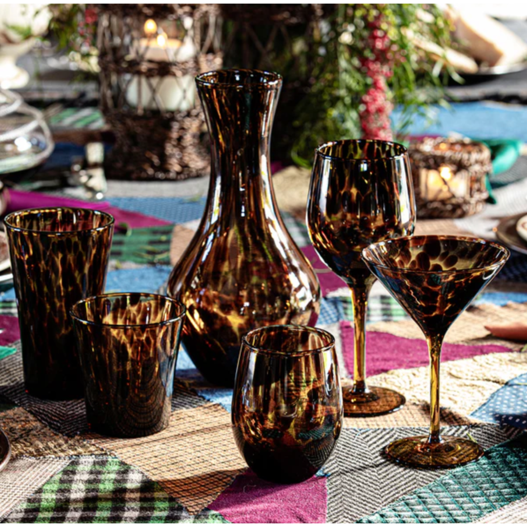 JULISKA Tortoiseshell Puro Wine Glass