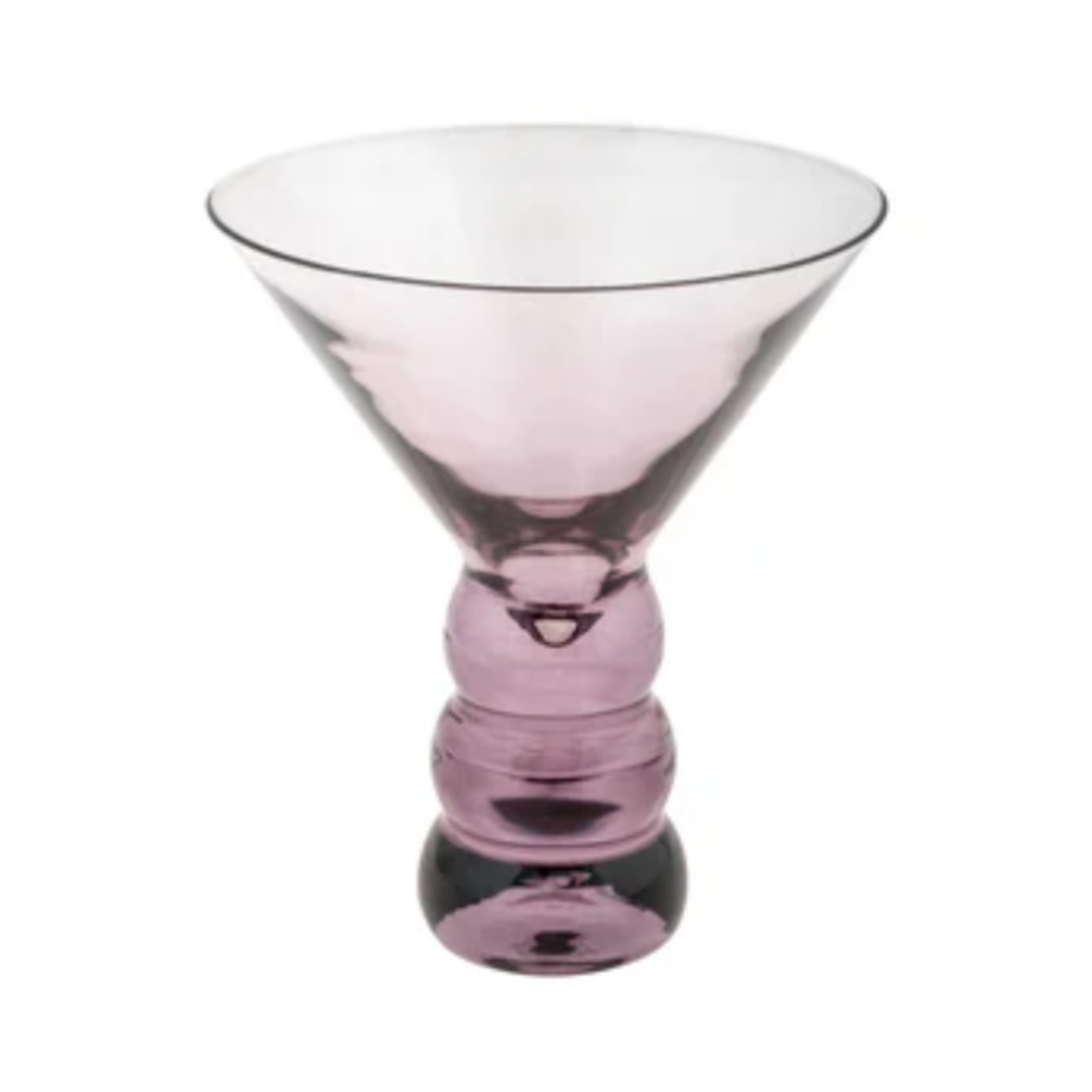 KARMA Blackberry Lexi Martini Glass