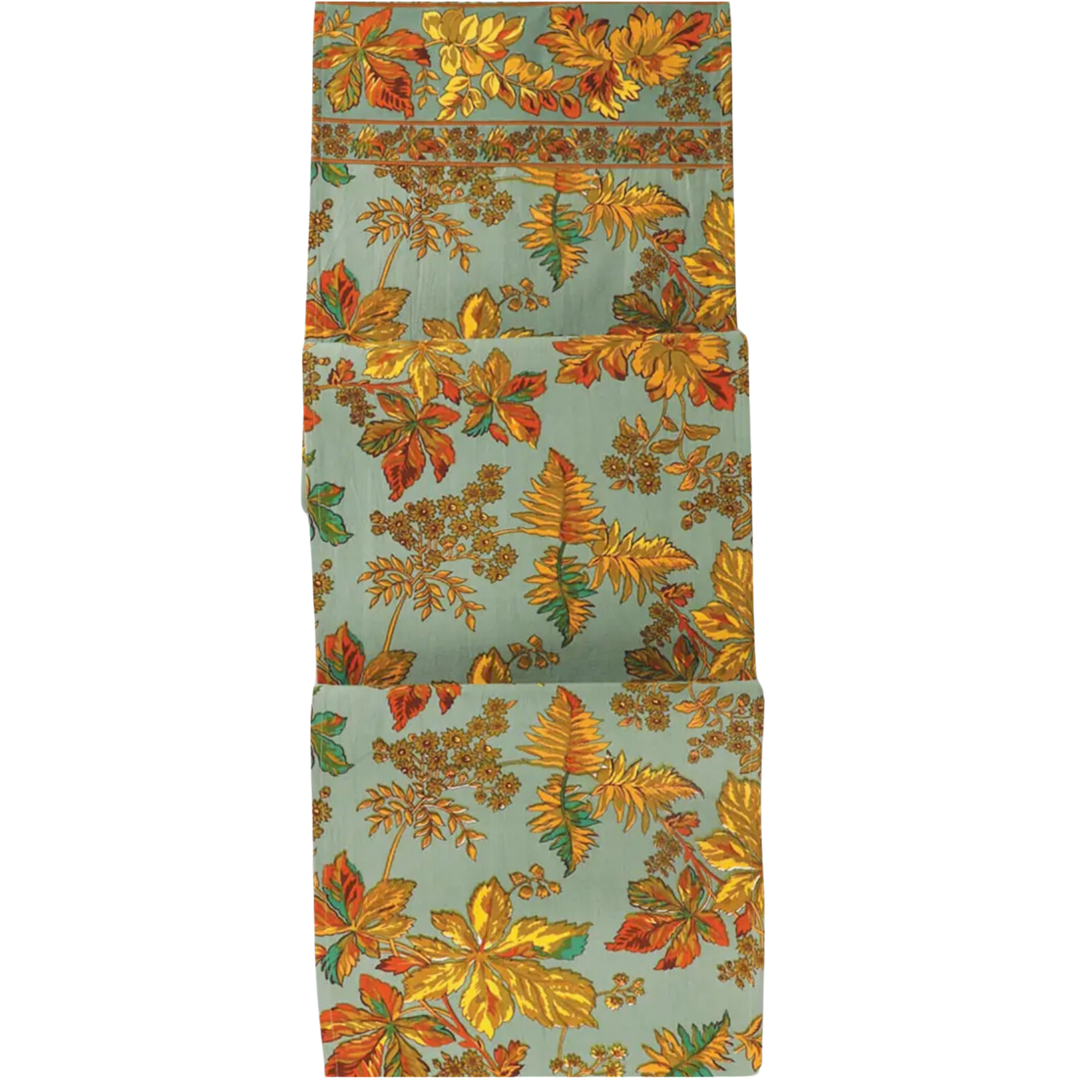 APRIL CORNELL Dusty Sage Adirondak Table Runner