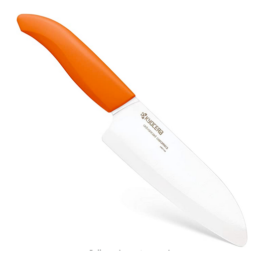 KYOCERA KYOCERA CERAMIC 5.5" ORANGE SANTOKU/4.5" YELLOW UTILITY KNIFE SET