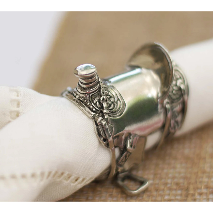 VAGABOND HOUSE Cowboy Saddle Napkin Ring