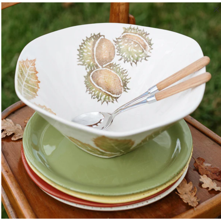 VIETRI Autunno Chestnuts Deep Serving Bowl