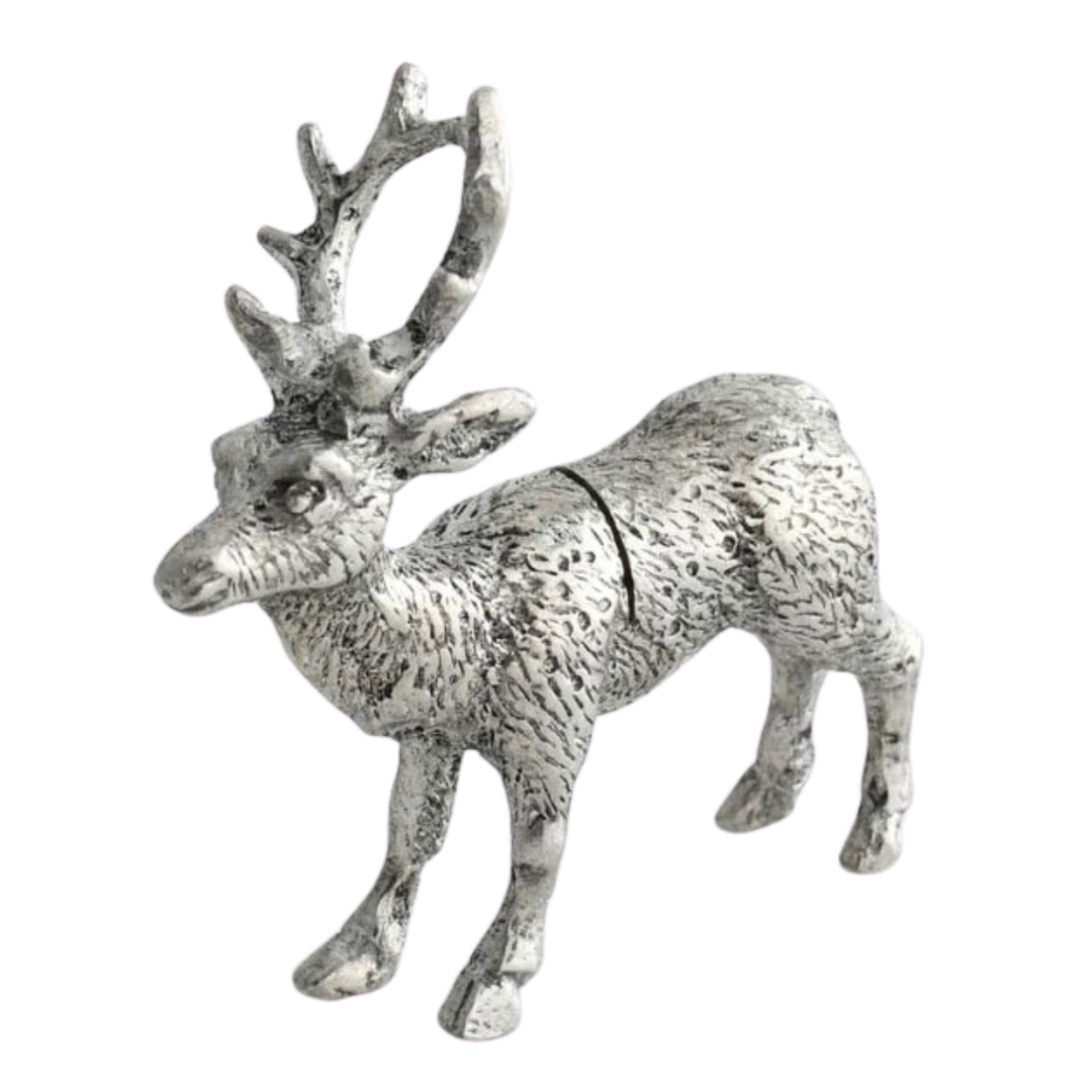 VAGABOND HOUSE Pewter Deer Place Card Holder