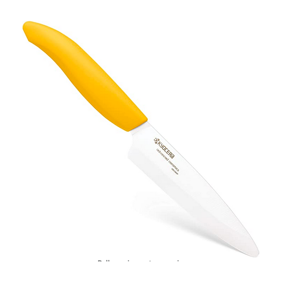 KYOCERA KYOCERA CERAMIC 5.5" ORANGE SANTOKU/4.5" YELLOW UTILITY KNIFE SET