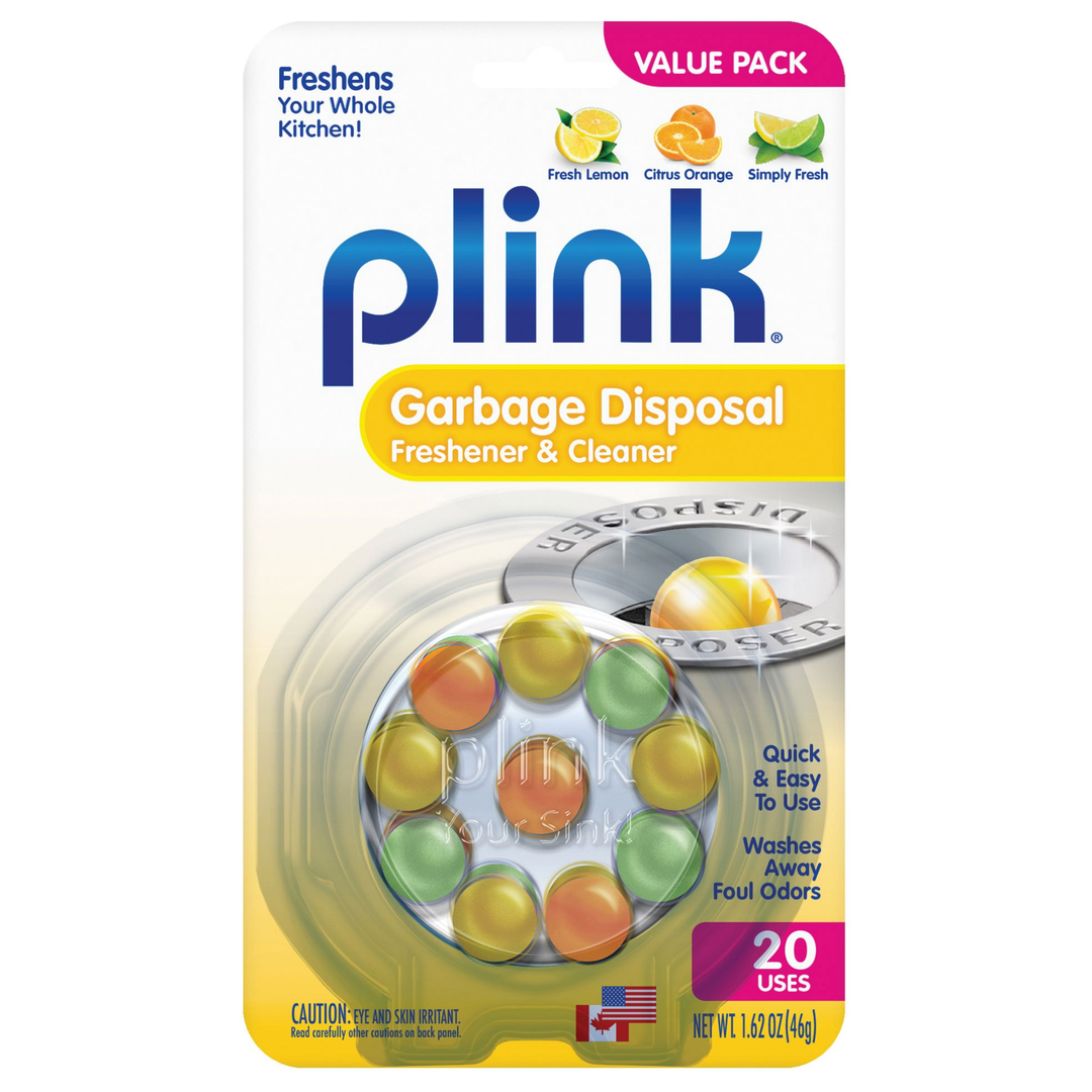 Plink Garbage Disposer Cleaner And Deodorizer