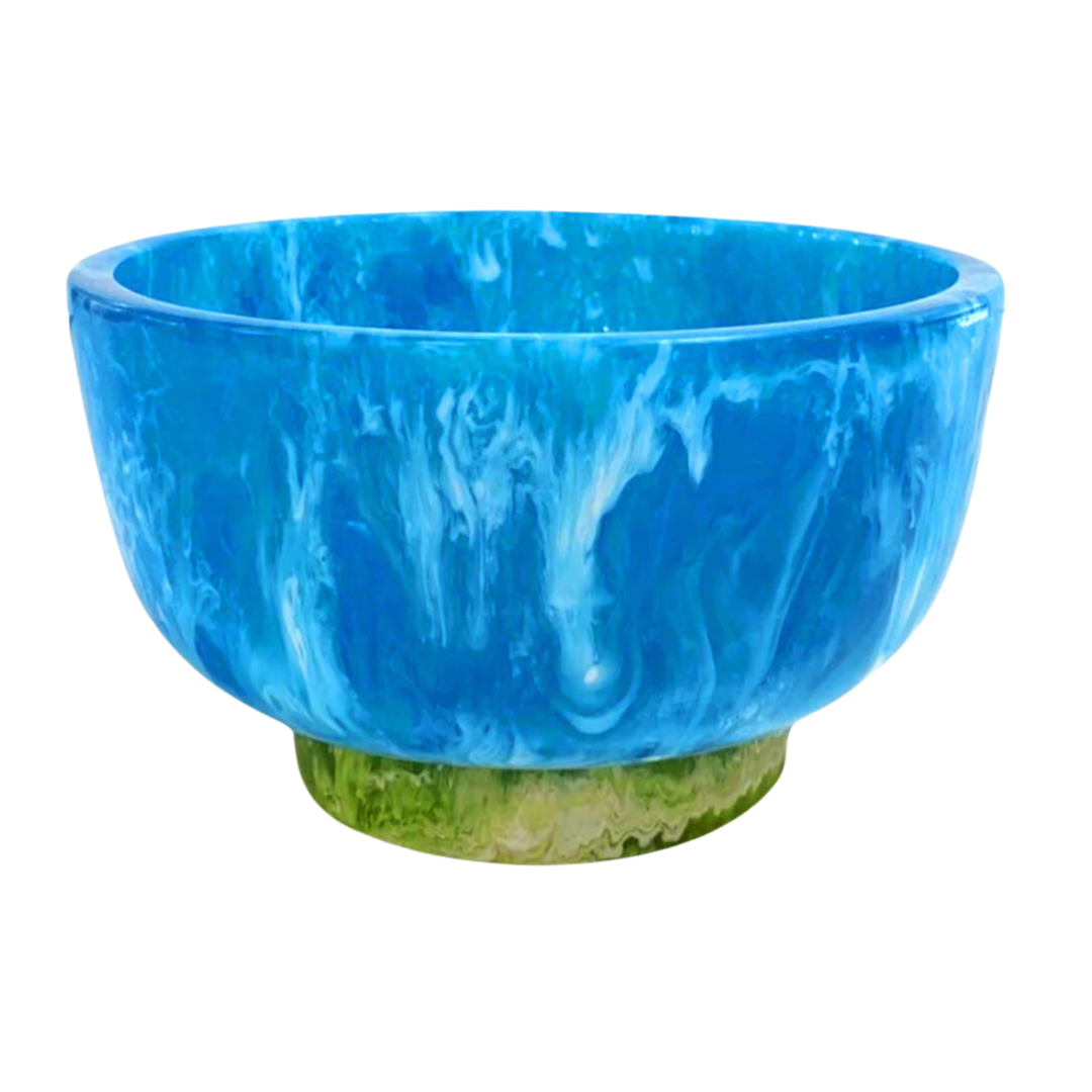 BEATRIZ BALL Resin Small Blue And Green Bowl