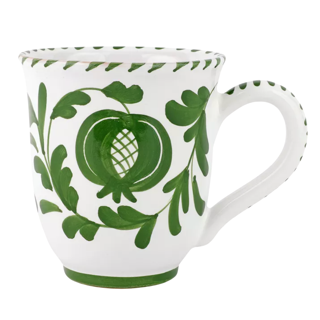 VIETRI Arezzo Green Mug Default Title