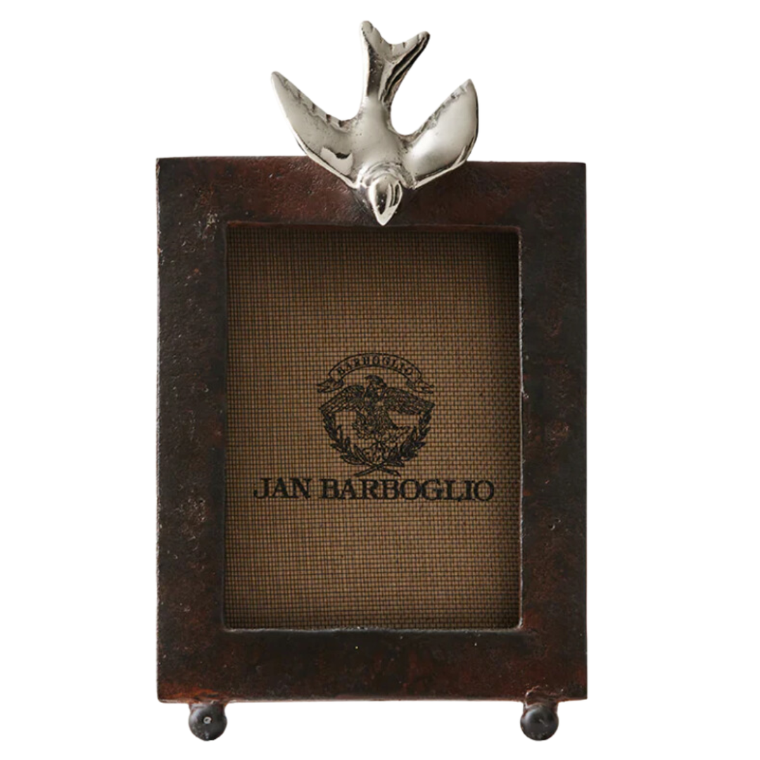 JAN BARBOGLIO Golondrina With Nickle Bird Frame