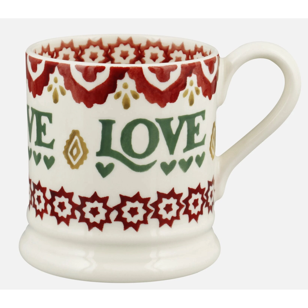 EMMA BRIDGEWATER Christmas Joy Mug Individually Sold