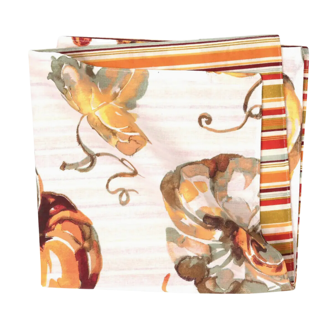 C&F HOME Fall Harvest Watercolor Pumpkin Napkin