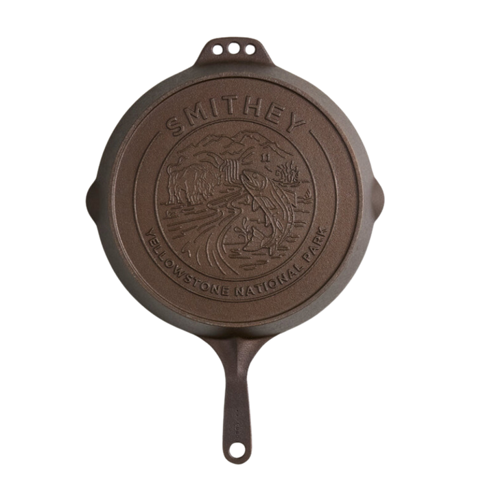 SMITHEY IRONWARE Yellowstone Custom Cast Iron Skillet