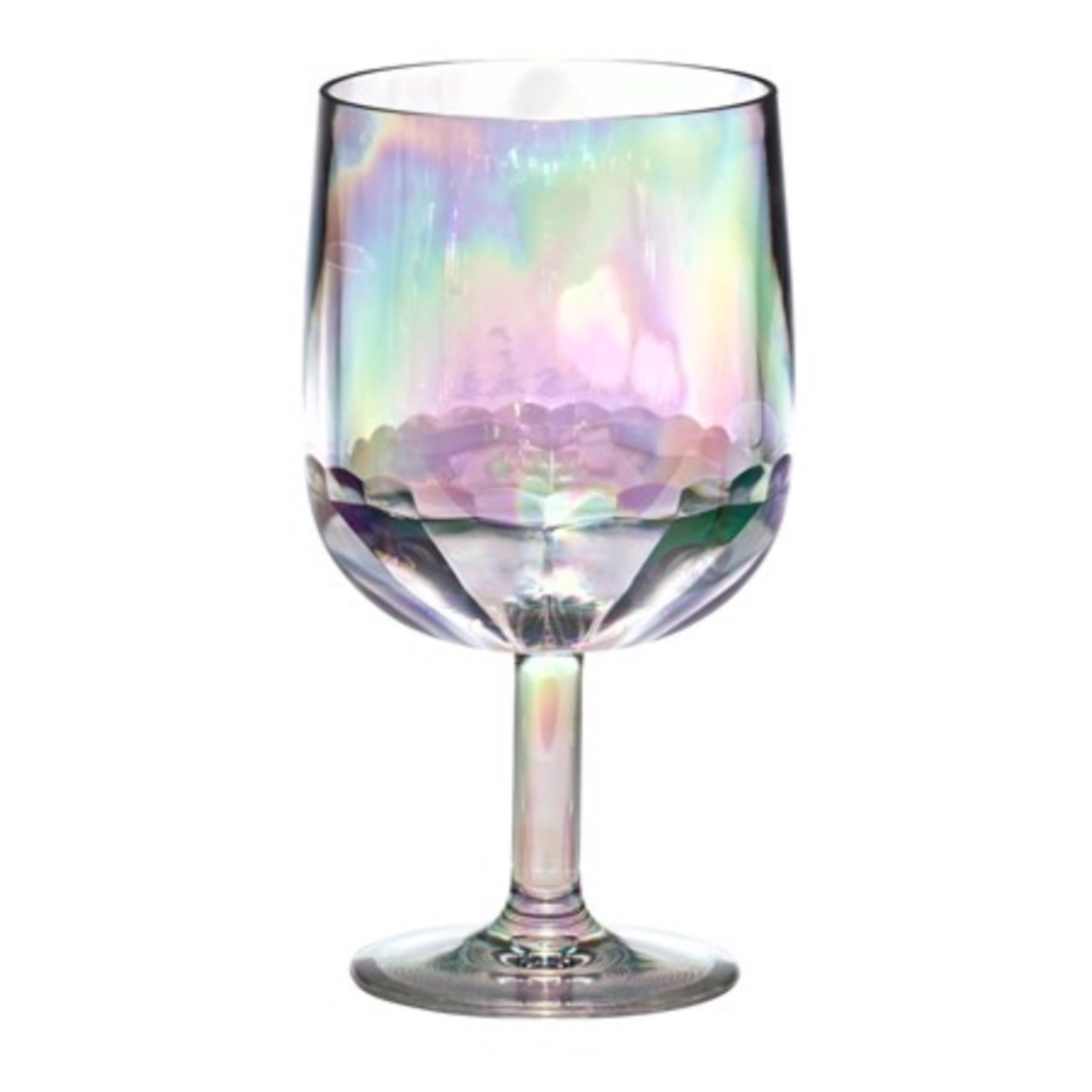 MERRITT Iridescent 12 oz Clear Wine Glass