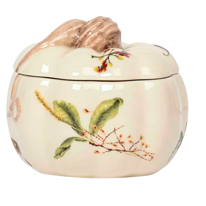 JULISKA Forest Walk Pumpkin Lidded Soup Bowl