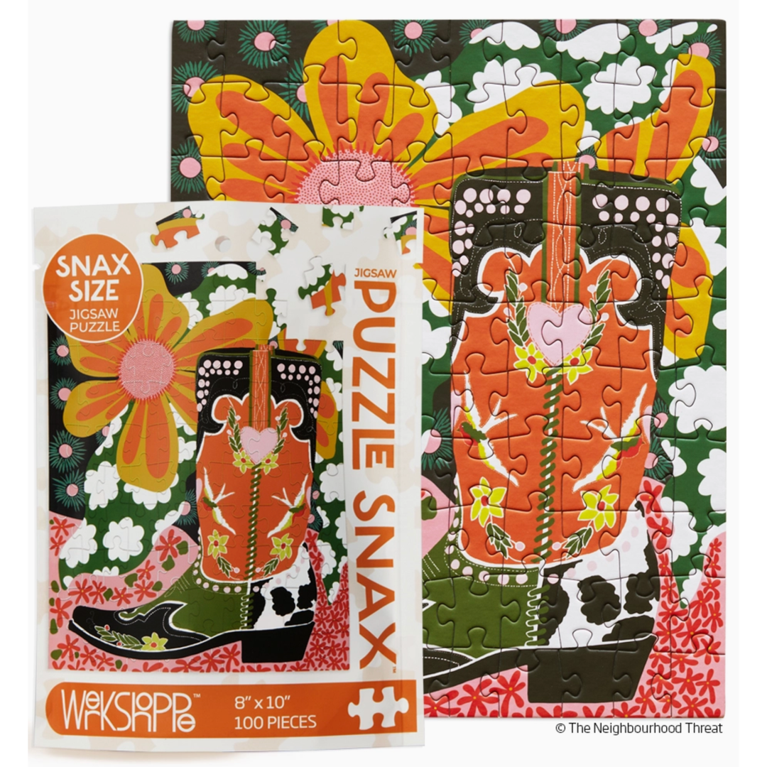 WERKSHOPPE 100 Piece Fancy Boots Puzzle