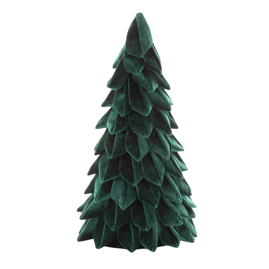 MELROSE Christmas Small Velvet Tree