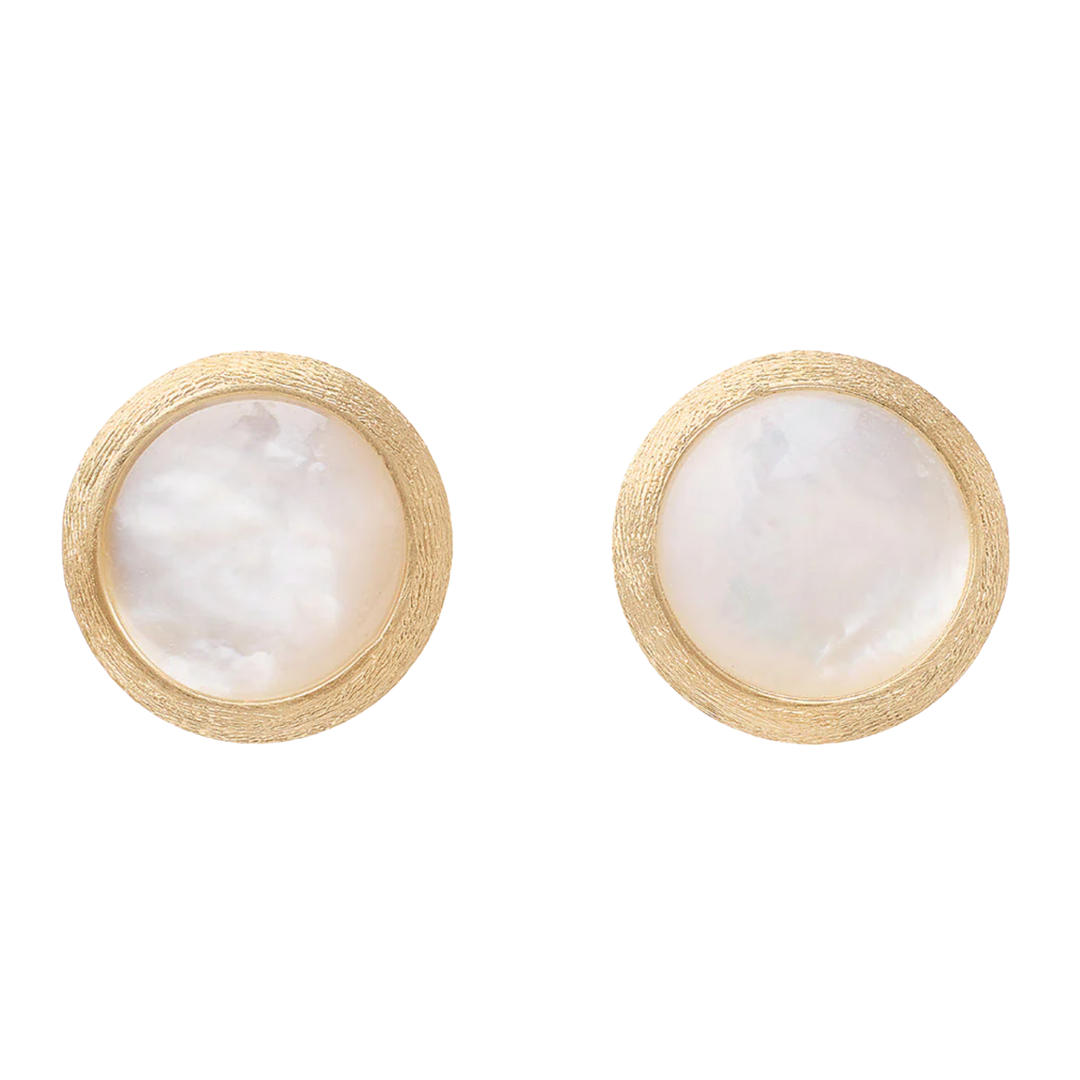 MARCO BICEGO Jaipur 18K Yellow Gold Mother Of Pearl Studs Default Title