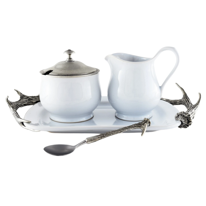 VAGABOND HOUSE Antler Sugar And Cream Set