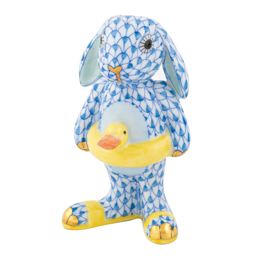 HEREND BEACH BUNNY BLUE BLUE