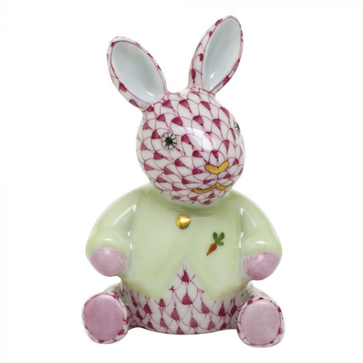 HEREND Sweater Bunny RASPBERRY