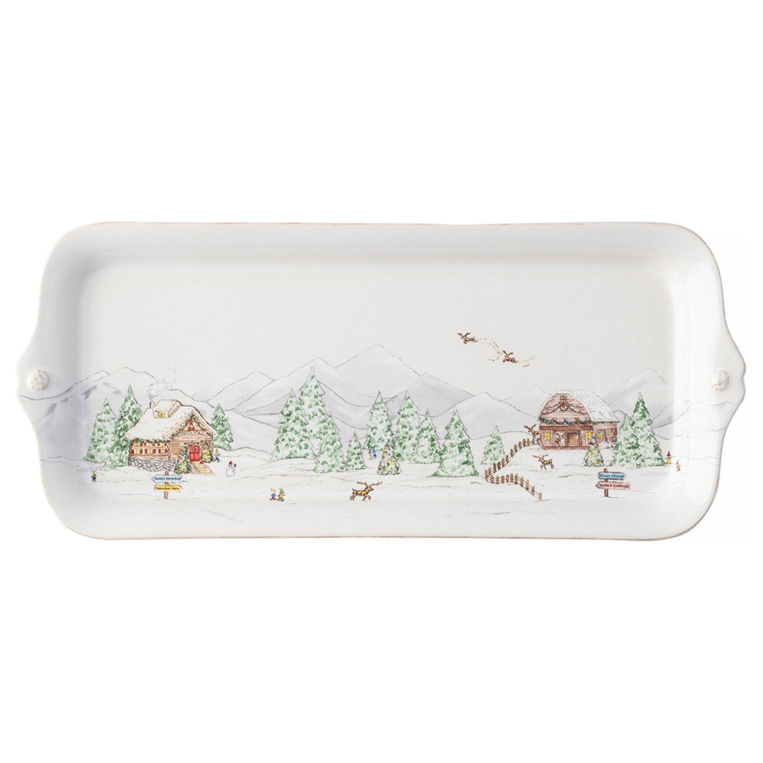 JULISKA Berry And Thread North Pole Hostess Tray