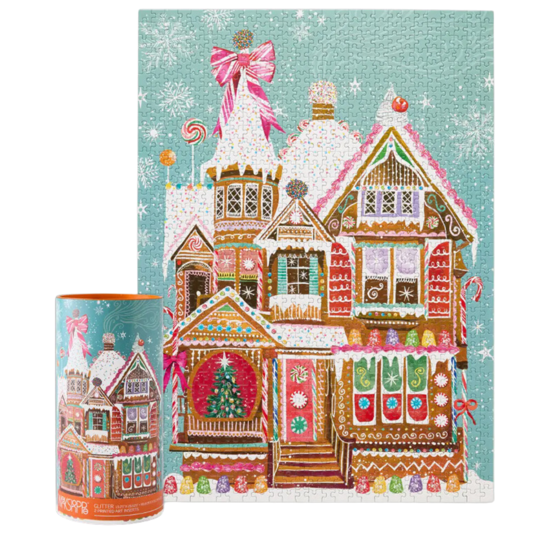 WERKSHOPPE Gingerbread House 1000 Piece Puzzle