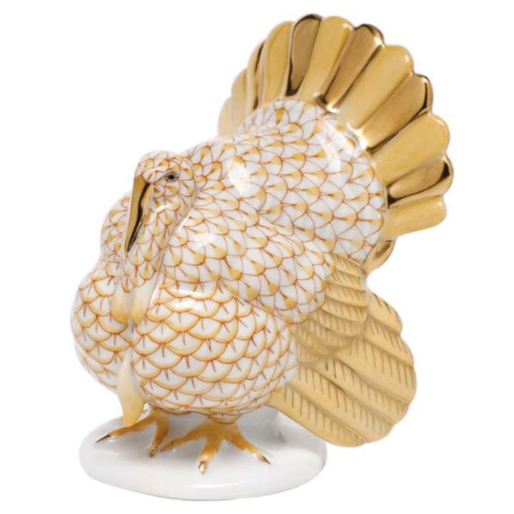 HEREND Tom Turkey BUTTERSCOTCH