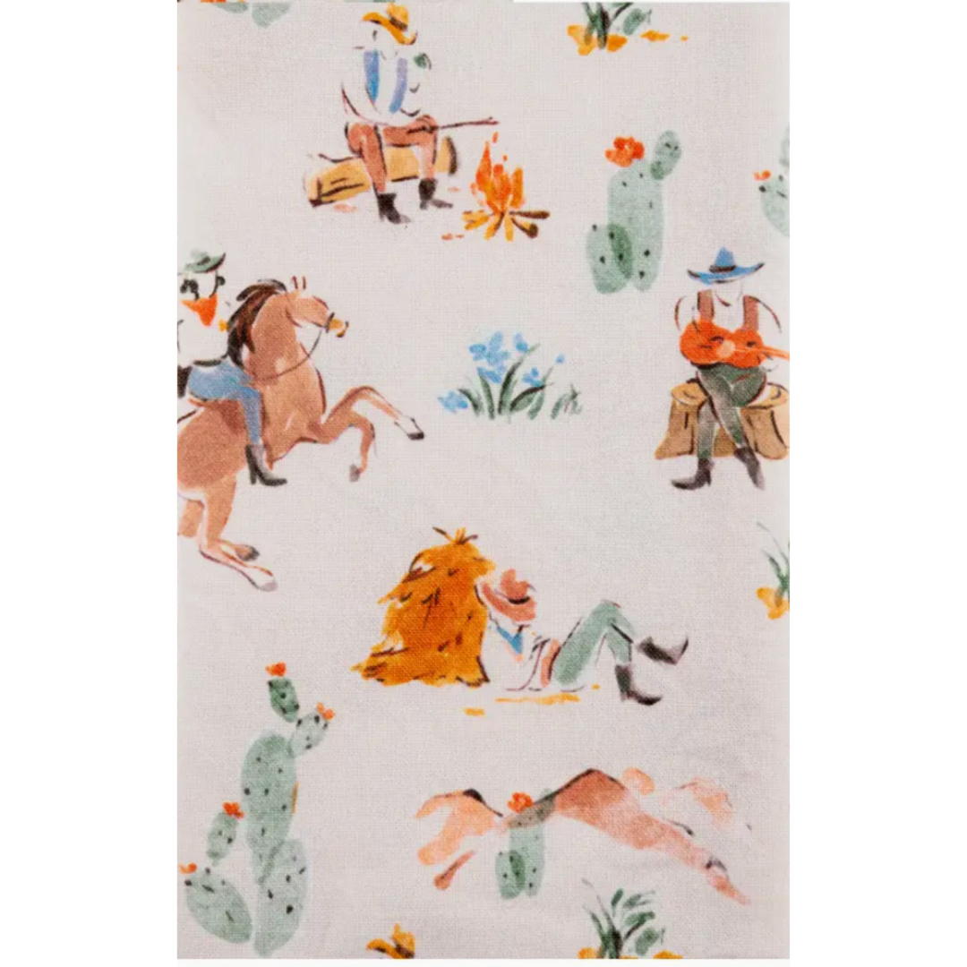 KARMA Vintage Cowboy Dinner Napkin