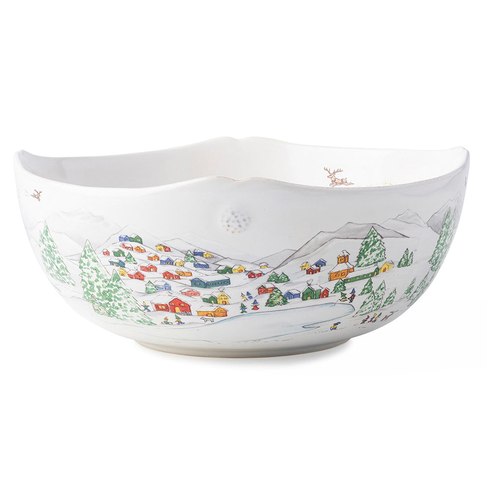 JULISKA Berry And Thread North Pole Serving Bowl