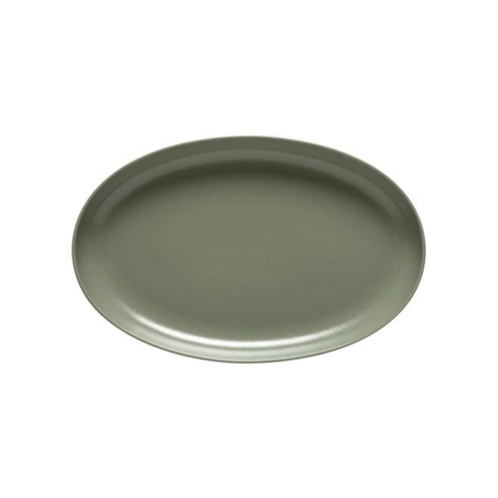 CASAFINA OVAL PLATTER ARTICHOKE GREEN