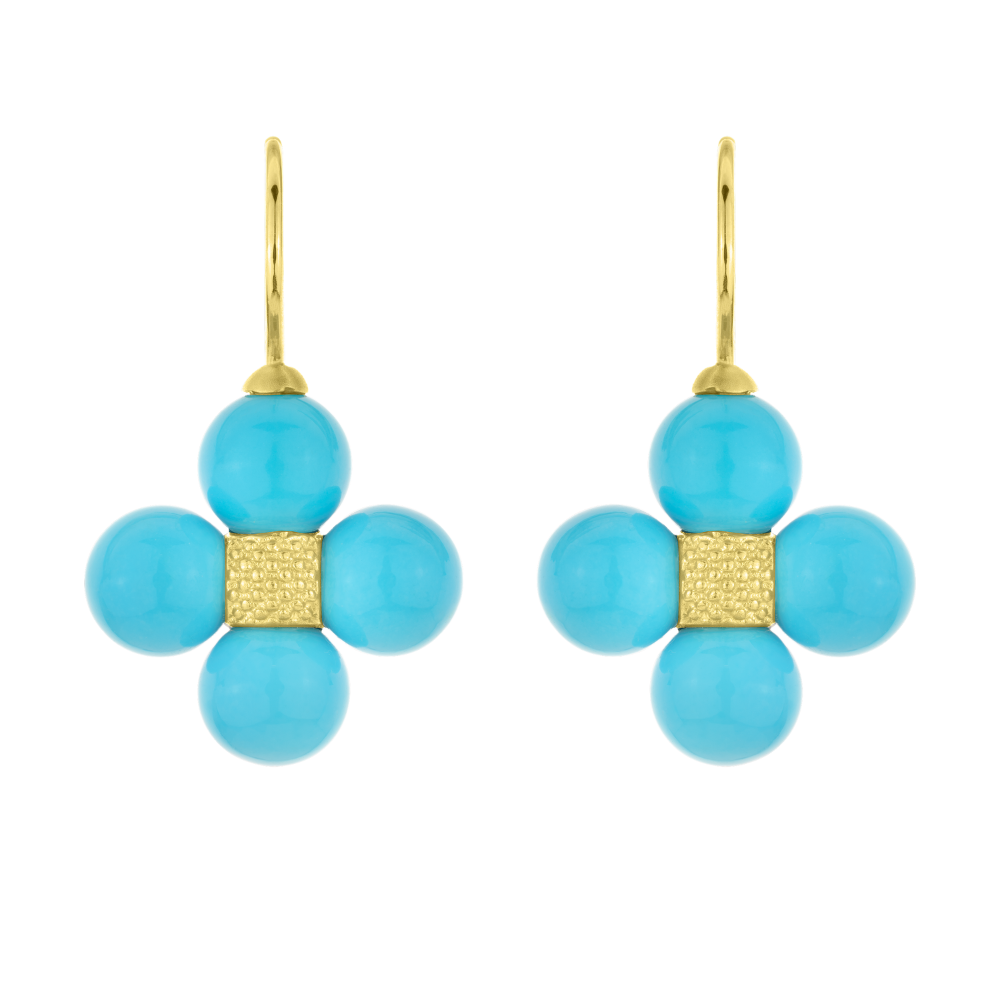 PAUL MORELLI Sequence Turquoise Earrings