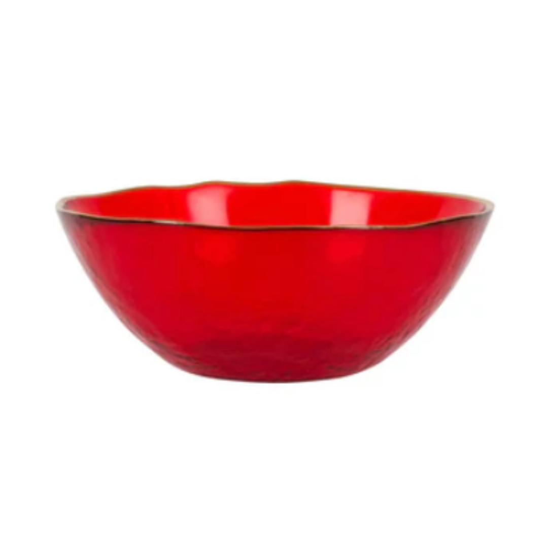 VIETRI Glass Berry Bowl