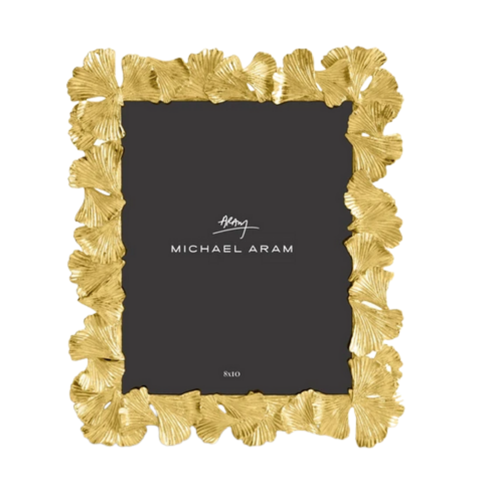 MICHAEL ARAM Golden Ginkgo Picture Frame