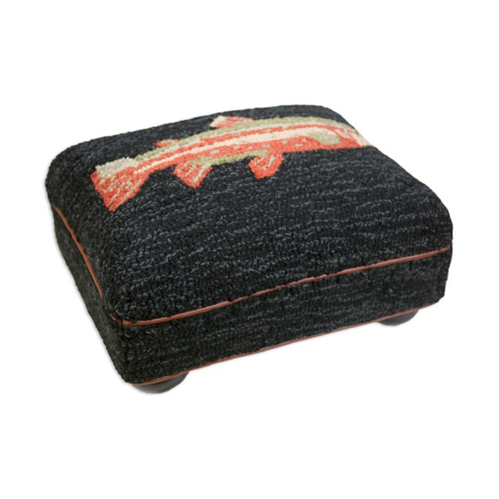 CHANDLER 4 CORNERS RIVER FISH HOOKED FOOT STOOL