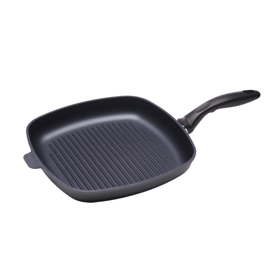 SWISS DIAMOND HD Nonstick Square Induction Grill Pan