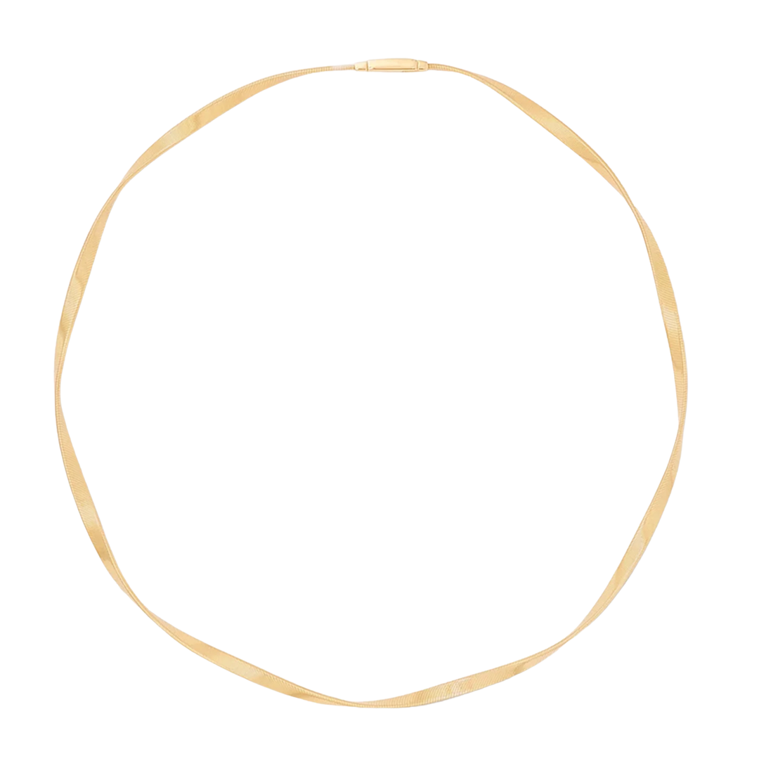 MARCO BICEGO Marrakech 18K Yellow Gold Twisted Supreme Necklace Default Title