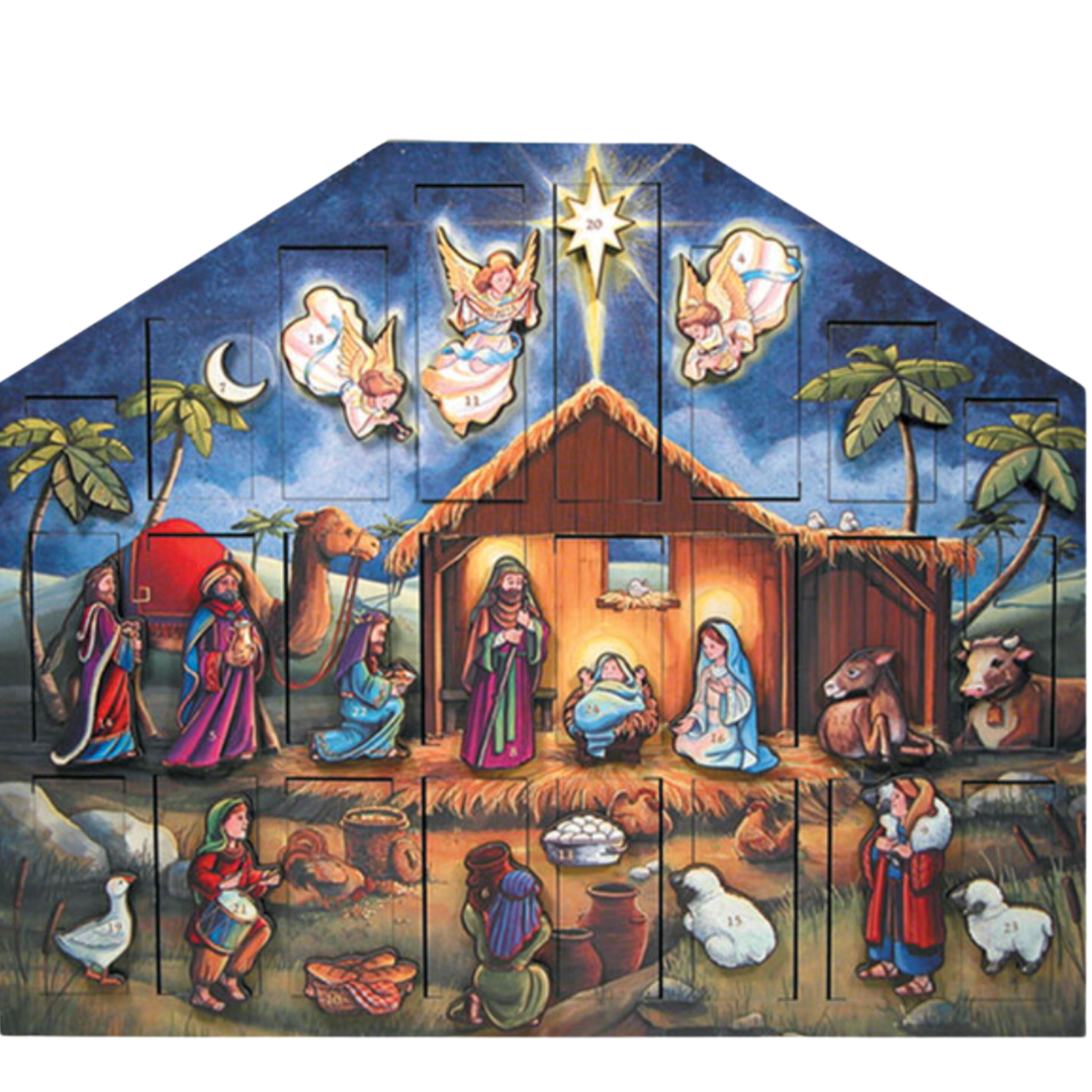 BYER'S CHOICE Advent Nativity