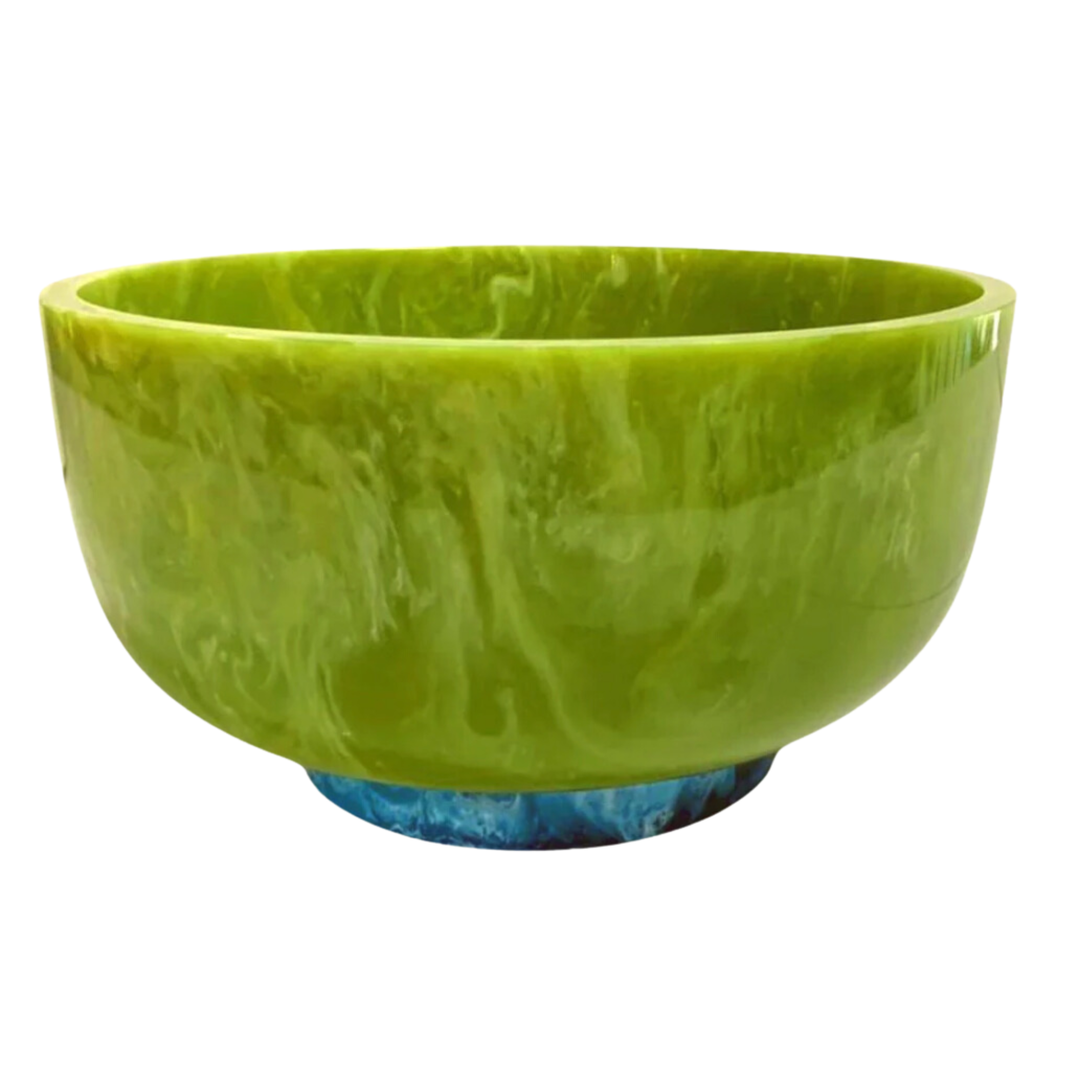 BEATRIZ BALL Rio Green And Blue Large Serving Bowl