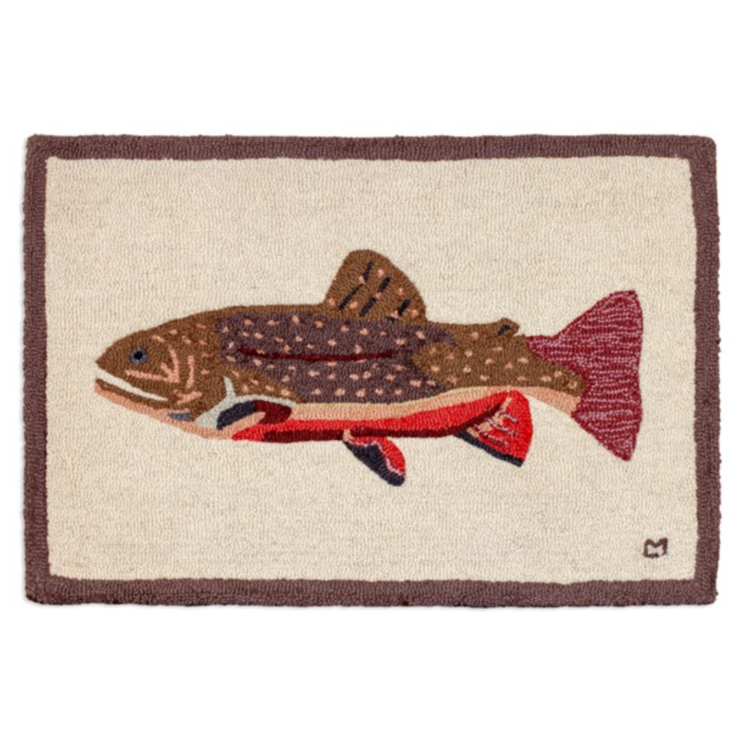 CHANDLER 4 CORNERS Maple Trout Wool Rug