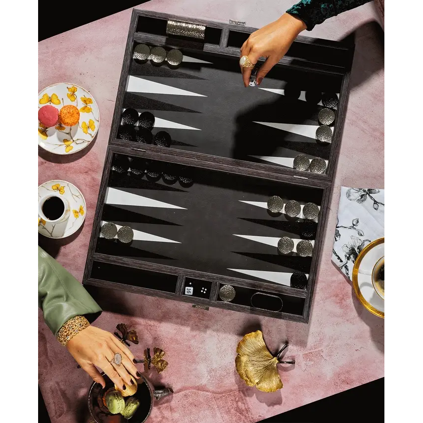 MICHAEL ARAM BACKGAMMON SET