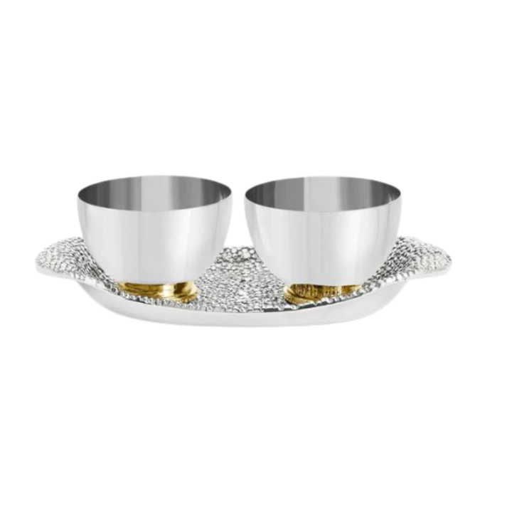 MICHAEL ARAM Shagreen Double Dish With Tray