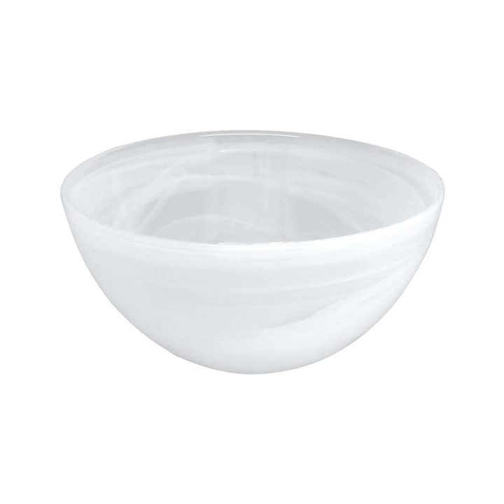 MARIPOSA ALABASTER BOWL - WHITE