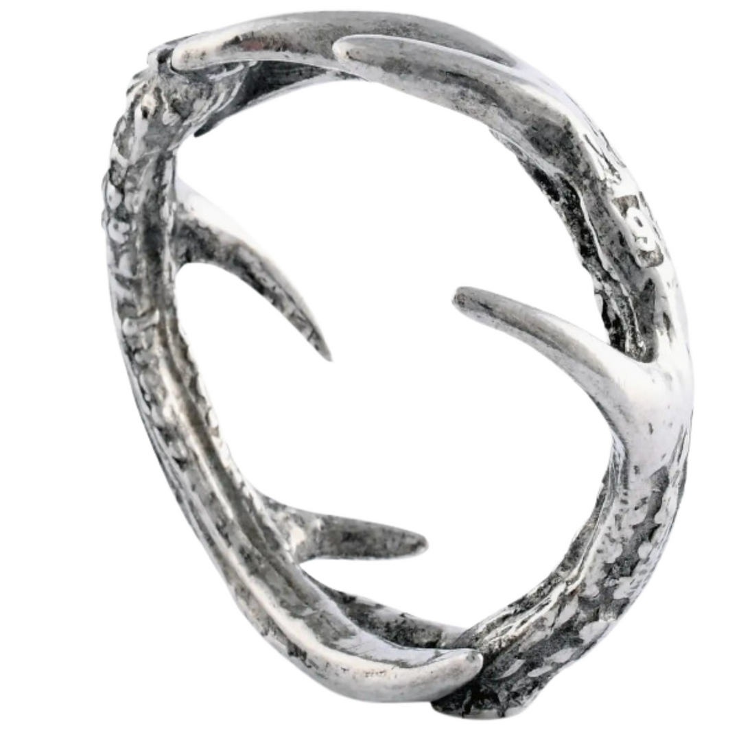 VAGABOND HOUSE Pewter Antler Napkin Ring