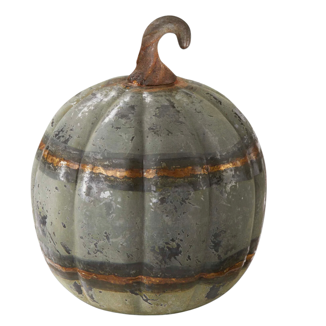 TAG Rustic Large Metal Pumpkin